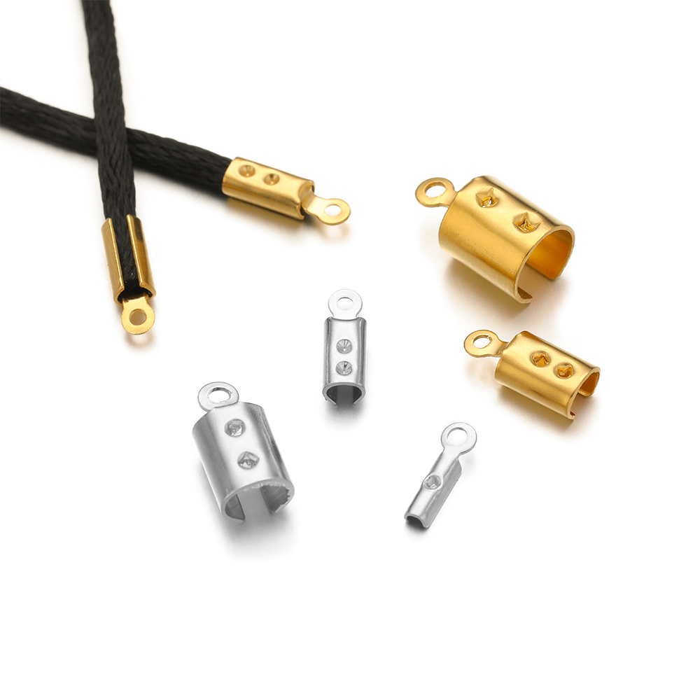 Jewelry Making Metal - 50pcs Stainless Steel High Quality Crimp