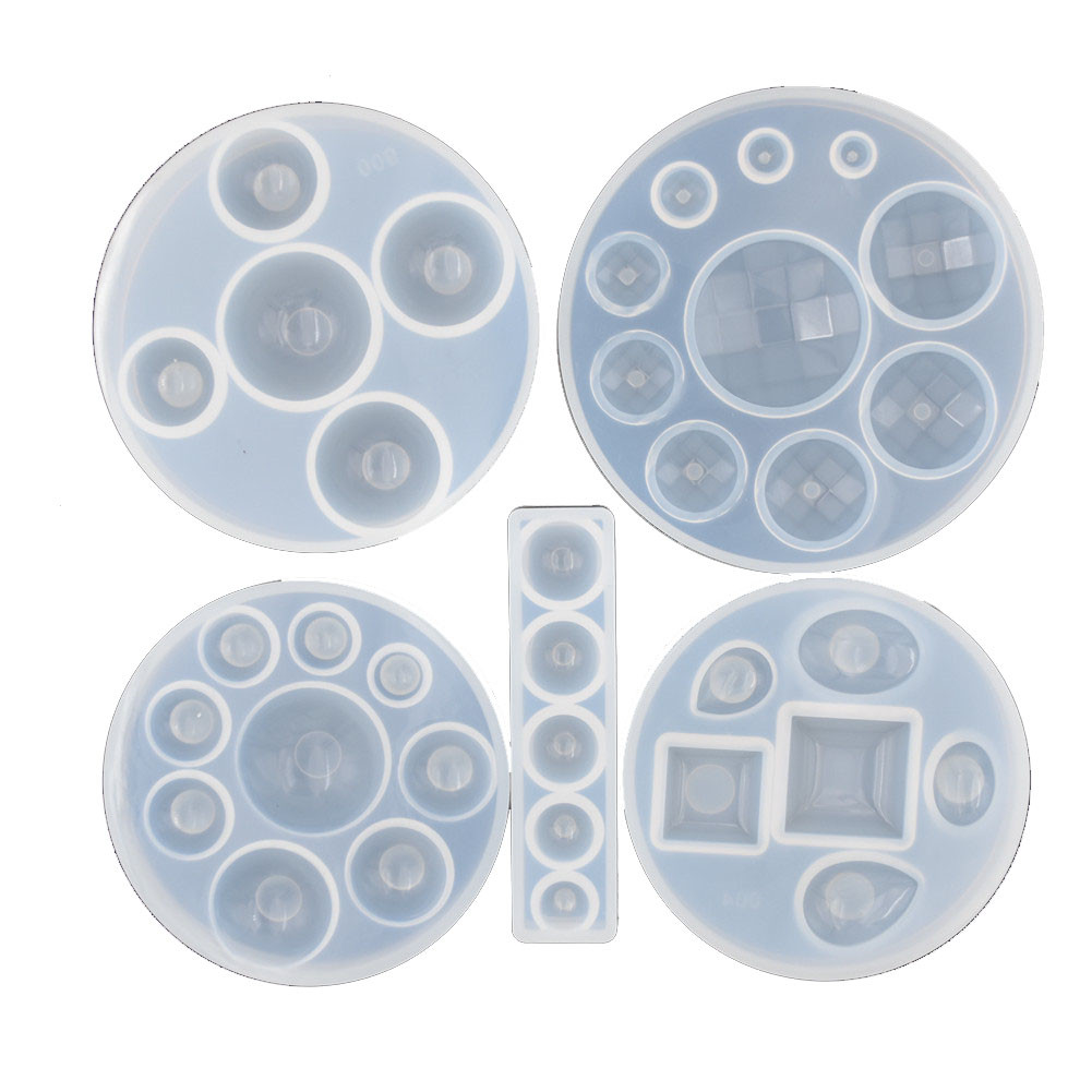 Jewelry Making Tutorial - Silicone Mold half ball Oblate Cabochon