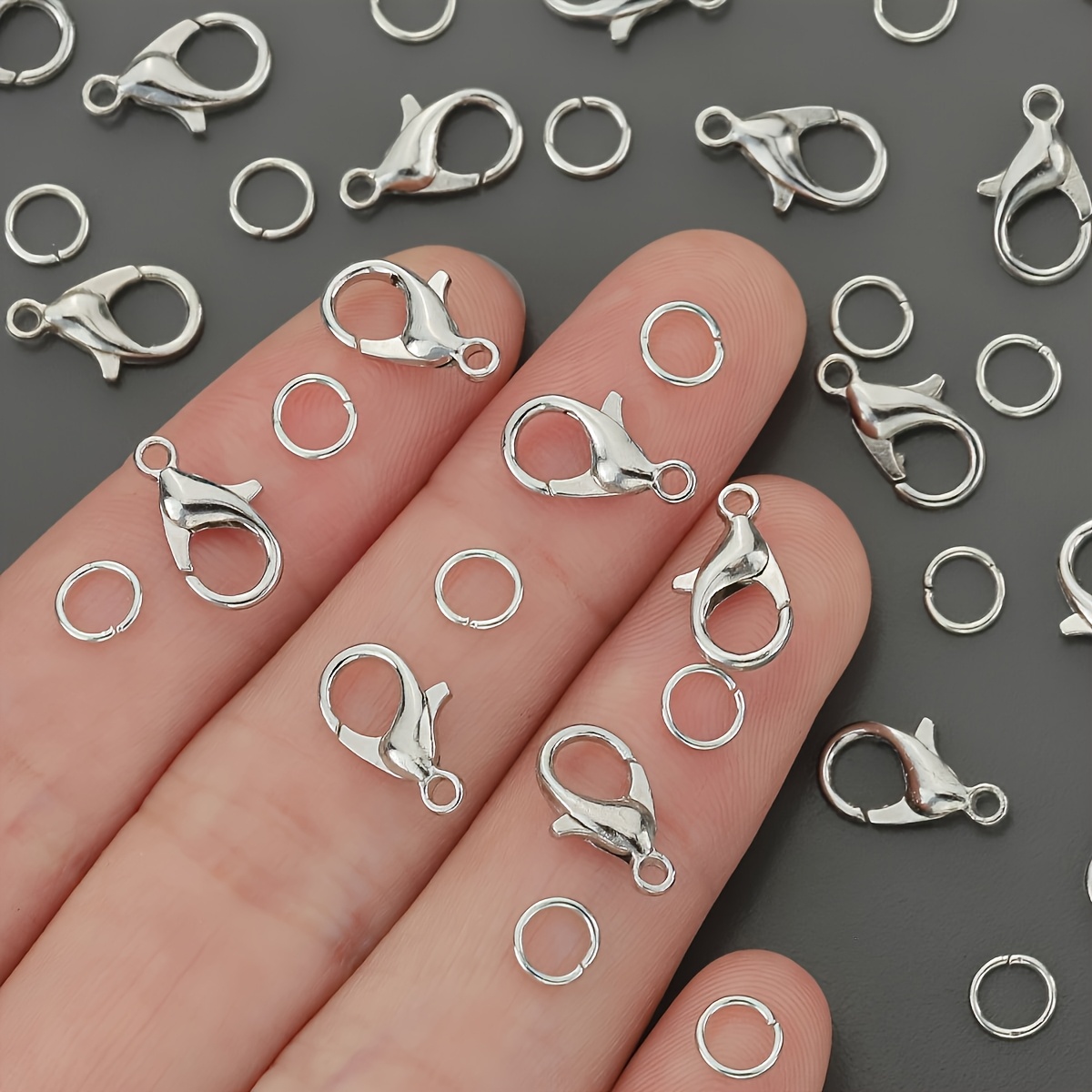 1/2/300pcs Lobster Clasps Open - Jewelry Making Ring Tool recension och pris