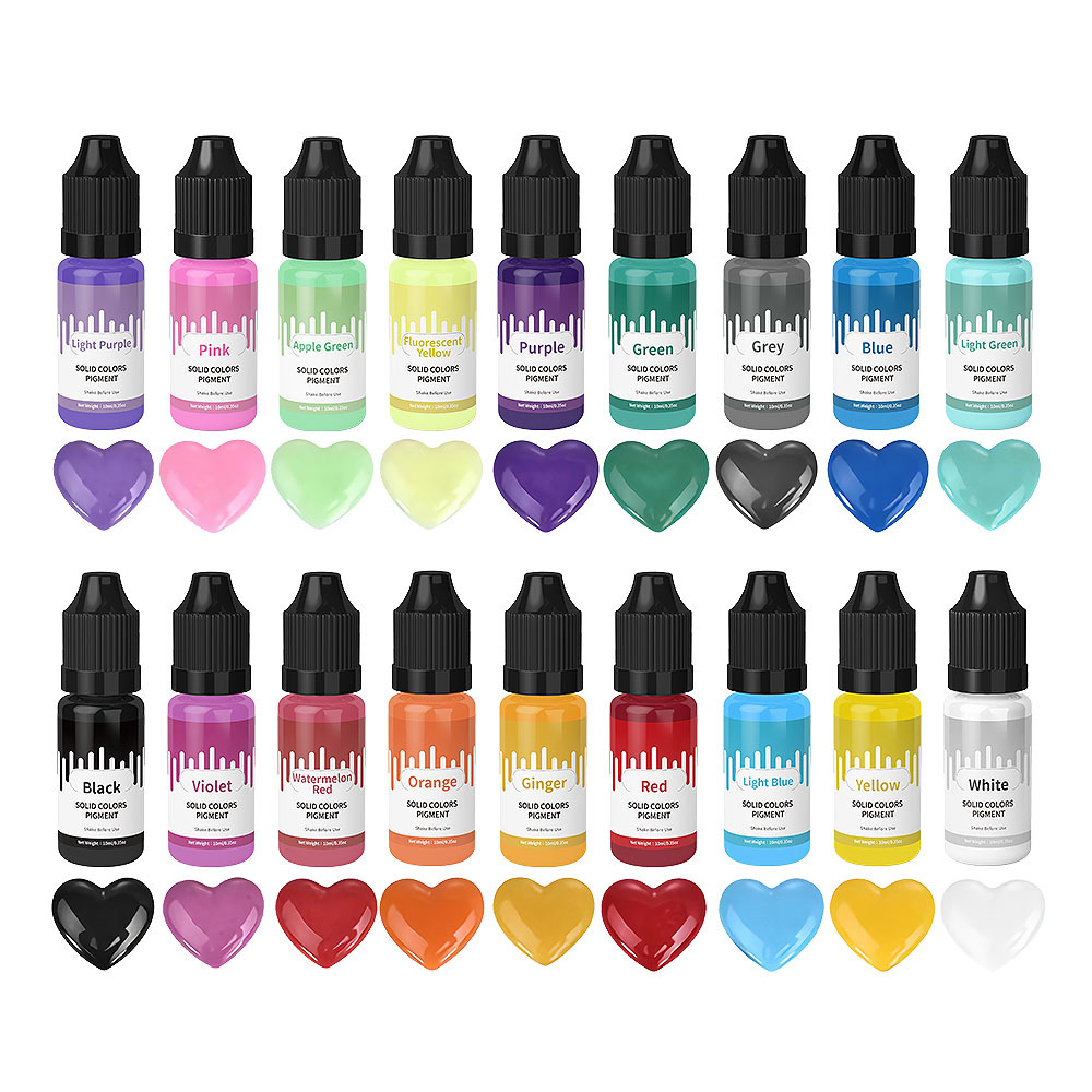 18Colors 10ml Macaron Solid Pa - Jewelry Making Tutorial recension och pris