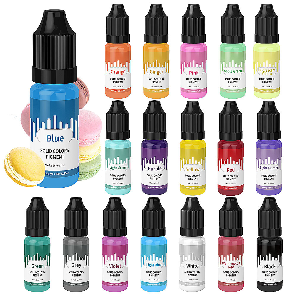 18Colors 10ml Macaron Solid Pa - Jewelry Making Tutorial recension och pris