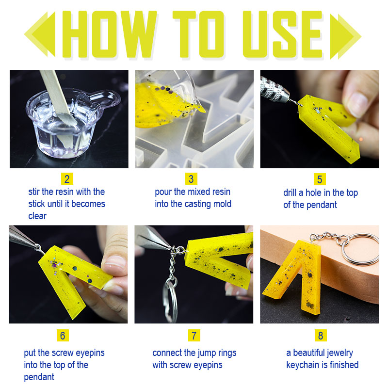 Alphabet Epoxy Resin Mold Kit  - Jewelry Making Tutorial recension och pris