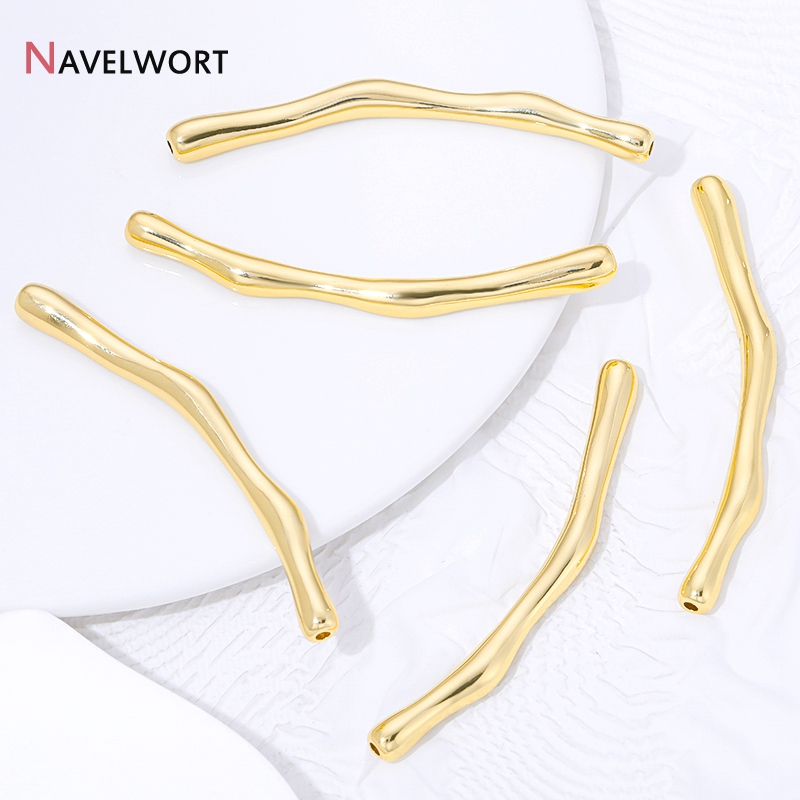 18K Gold Plated Brass Metal Lo - Jewelry Making Youtube recension och pris