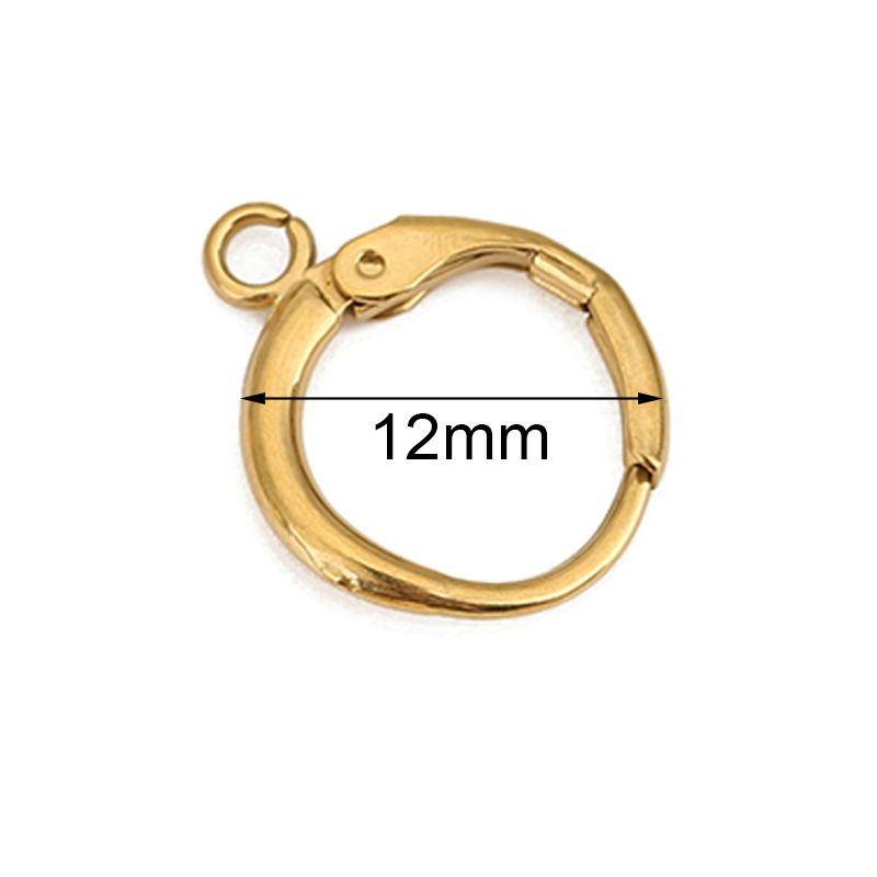 10pcs PVD Never Fade Stainless - Jewelry Making Metal recension och pris