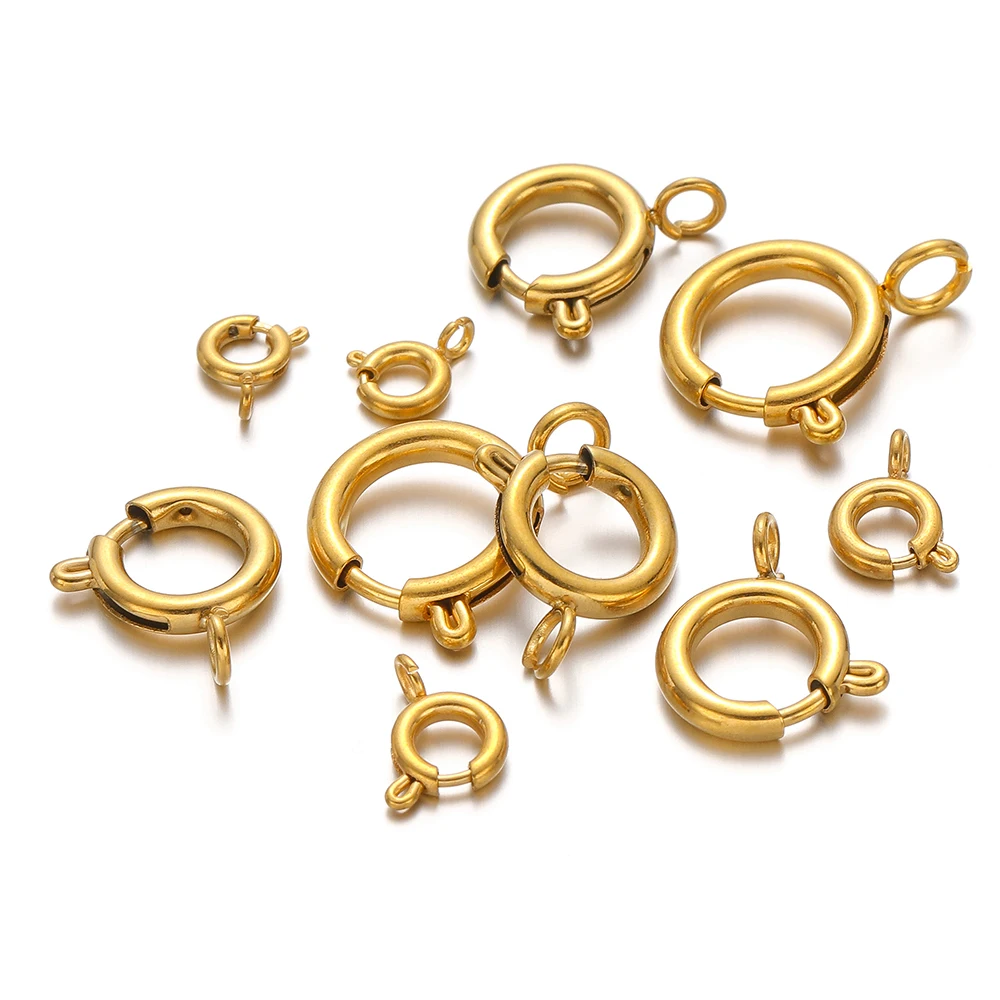 10pcs Stainless Steel Spring R - Jewelry Making Metal recension och pris