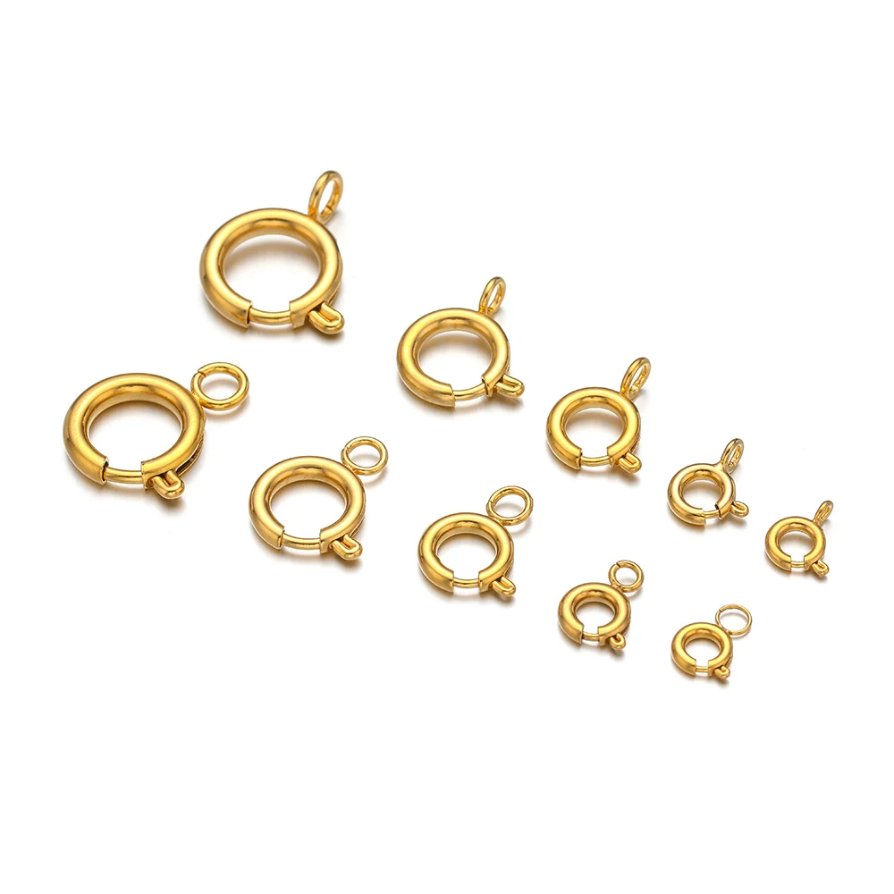 10pcs Stainless Steel Spring R - Jewelry Making Metal recension och pris