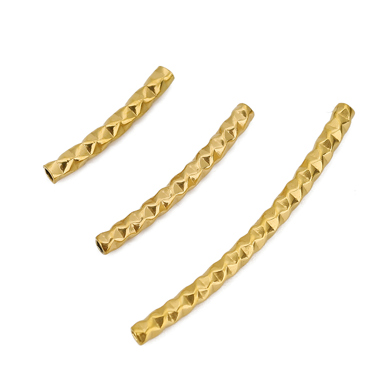 10pcs PVD Stainless Steel Curv - Jewelry Making Youtube recension och pris