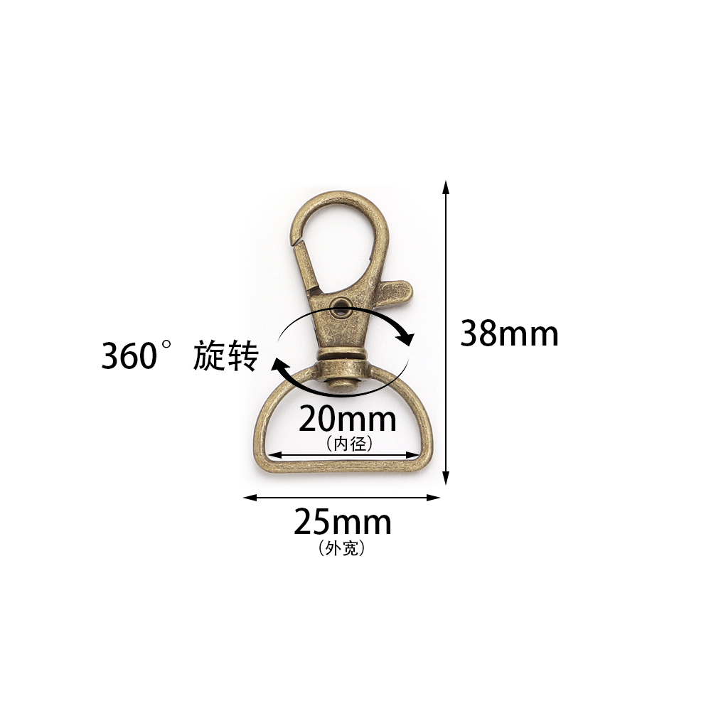 10pcs/lot Metal Swivel Clasps  - Jewelry Making Metal recension och pris