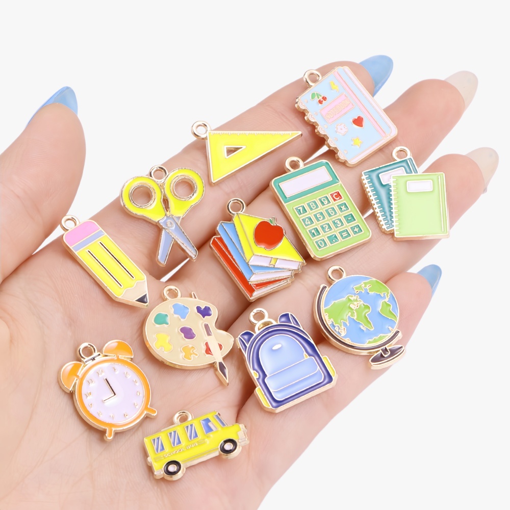 10Pcs Cute Book Pencil Ruler B - Jewelry Making Guide Book recension och pris