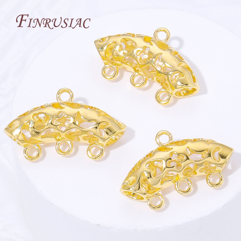 18K Gold Plated Pendant Bail C - Jewelry Making Youtube recension och pris