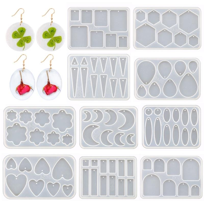 Silicone Earring Mold Earring  - Jewelry Making Tutorial recension och pris