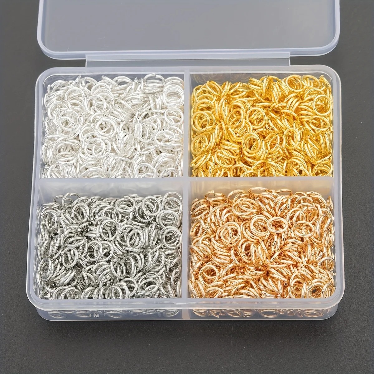 1200pcs 3mm Open Jump Rings fo - Jewelry Making Ring Tool recension och pris