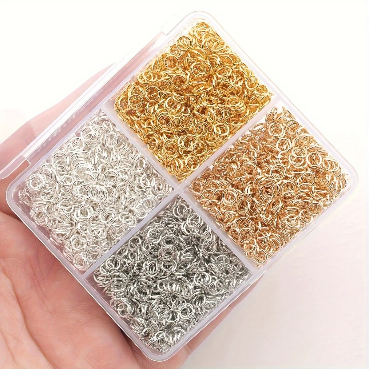 1200pcs 3mm Open Jump Rings fo - Jewelry Making Ring Tool recension och pris