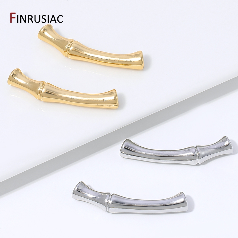 18K Gold Plated Brass Tube Spa - Jewelry Making Youtube recension och pris