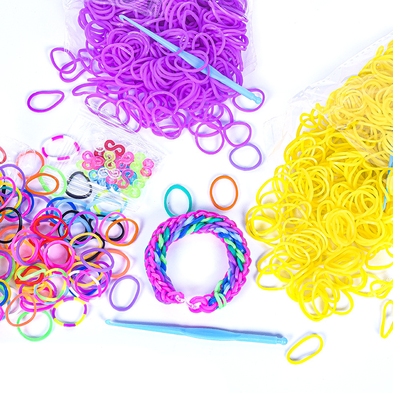 600 pieces Colorful Rubber Ban - Jewelry Making Tutorial recension och pris