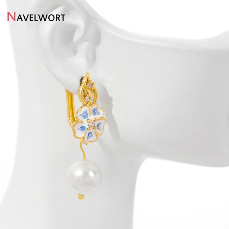 18K Gold Plated Brass With Zir - Jewelry Making Metal recension och pris