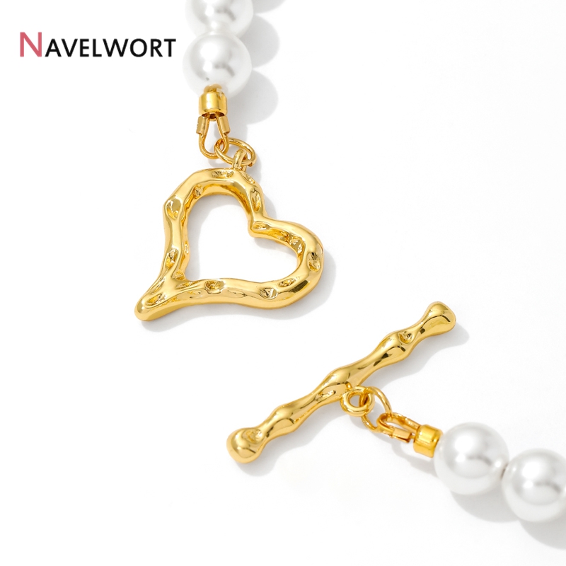18K Gold Plated Heart Shape OT - Jewelry Making Metal recension och pris