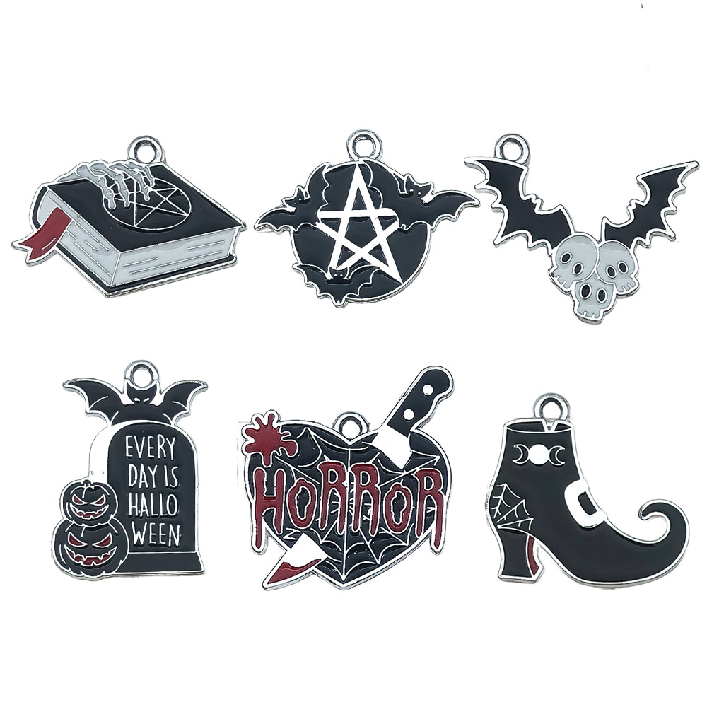6/10pcs Horror Halloween Decor - Jewelry Making Guide Book recension och pris