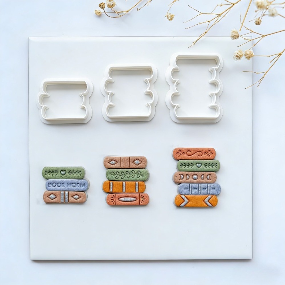 7pcs/set Book Stack Themed Pol - Jewelry Making Guide Book recension och pris