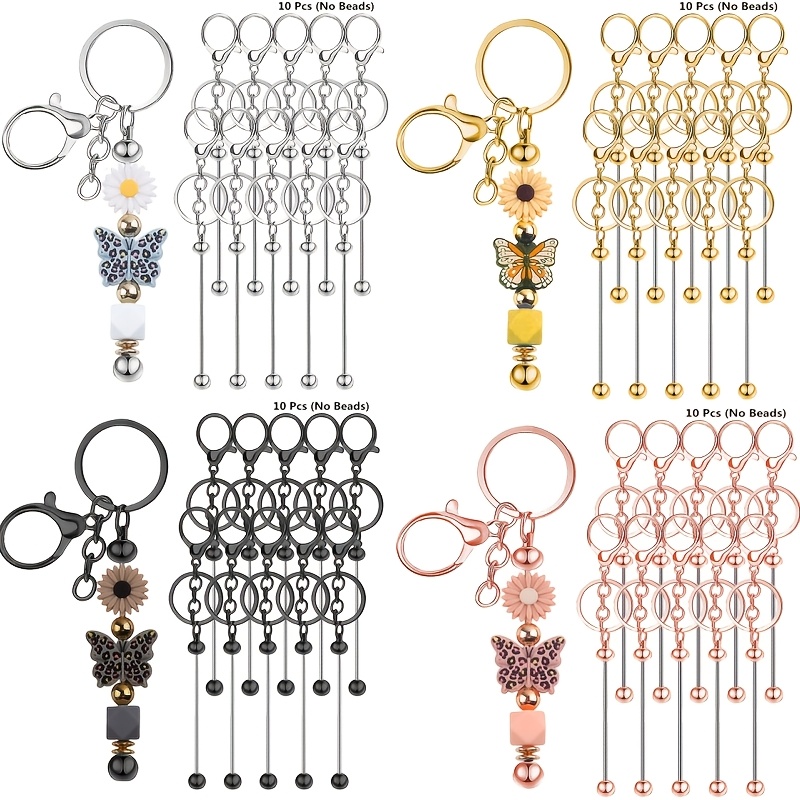 10pcs DIY Unique Blank Beaded  - Jewelry Making Tutorial recension och pris