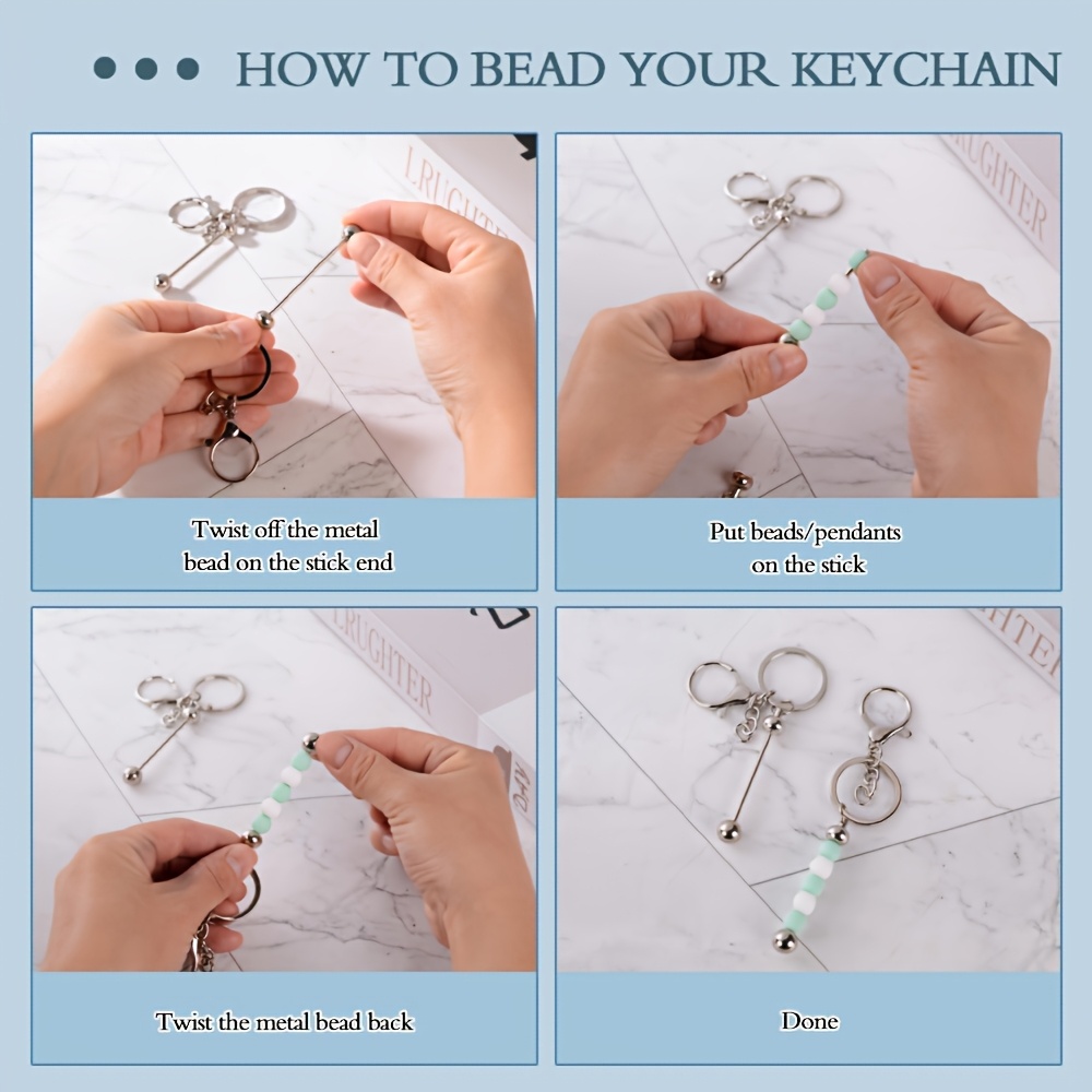 10pcs DIY Unique Blank Beaded  - Jewelry Making Tutorial recension och pris