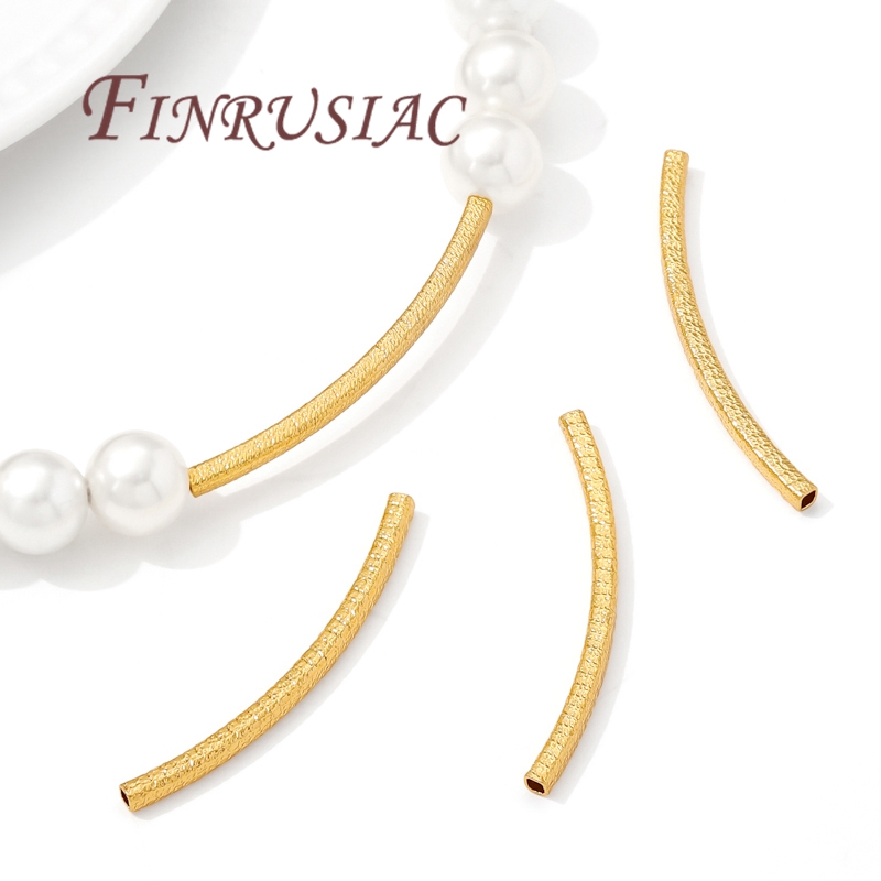 35mm*2mm 18K Gold Plated Tube  - Jewelry Making Youtube recension och pris