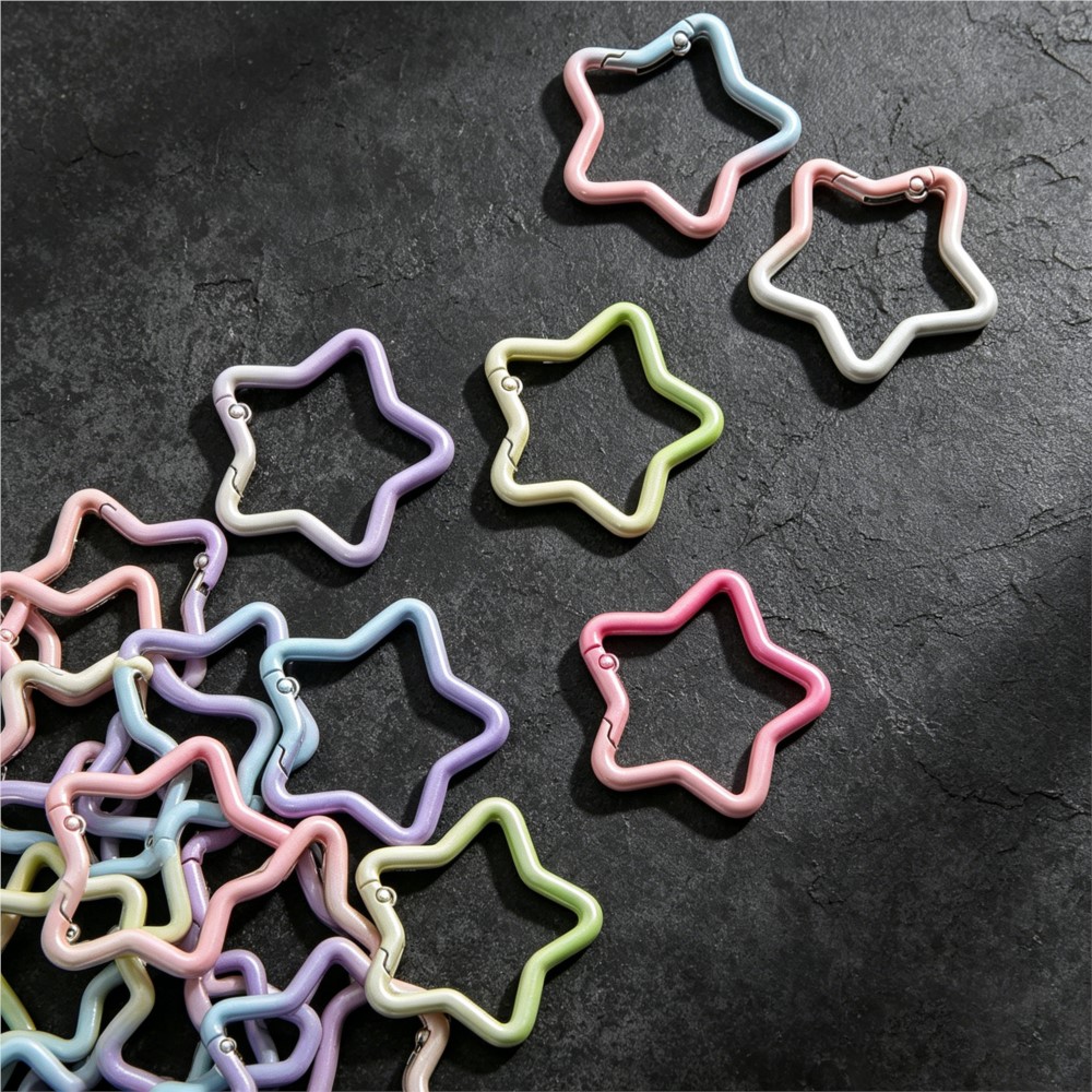 5PCS Gradient Star Shape Sprin - Jewelry Making Ring Tool recension och pris