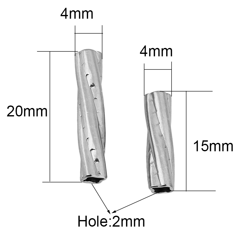 10pcs Never Fade 15 20 mm Stai - Jewelry Making Youtube recension och pris